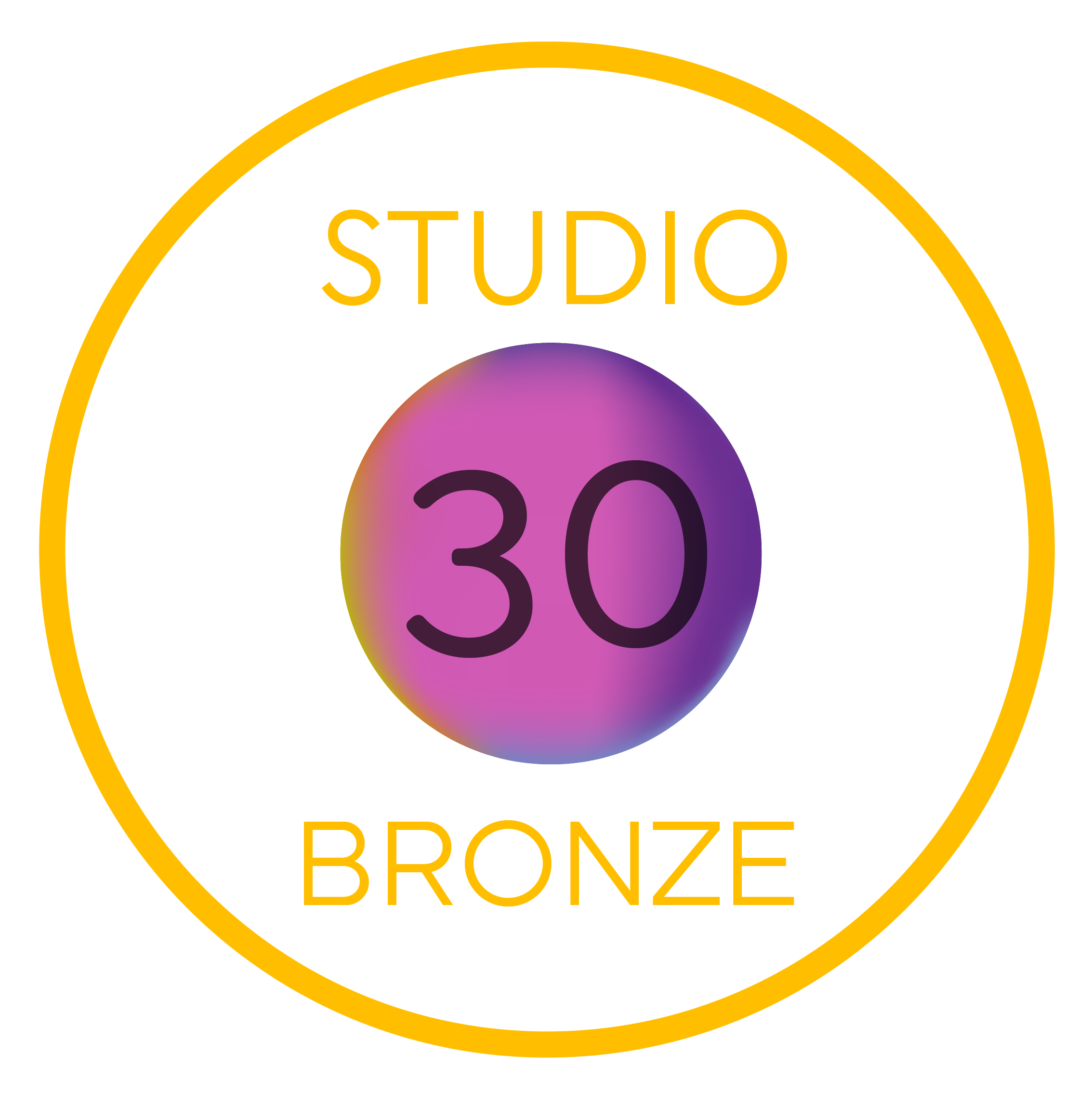 Studio 30 Bronze Logo